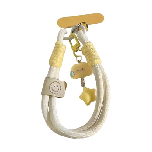 【送料無料】[DEVENTORZ] スマホストラップ 手首 ハンドストラップ リストストラップ 携帯ストラップ スマホアクセサリー おしゃれ かわいい 女性用 取り外し ハンド 着脱簡単 極太で丈夫 軽量 全機種対応 紛失・落下・盗難防止