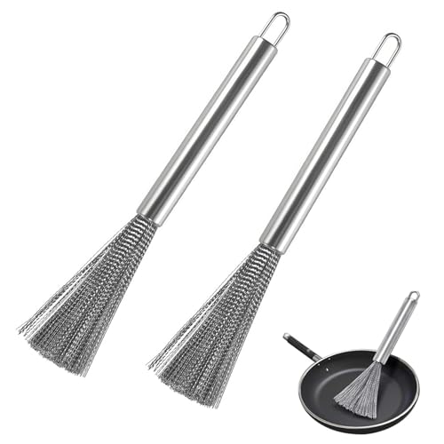 【送料無料】TOAURDA ささら ササラ ステンレス 中華鍋 ステンレス製 焦げ取り 傷を着けずに コンパク..