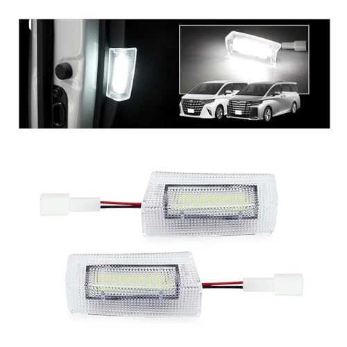 【送料無料】40系 アルファード/ヴェルファイア 専用 内装 カスタムパーツ LEDラゲッジランプ カーテシランプ 荷室のレールカバー