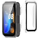 【送料無料】UIUIKA For ファーウェイ HUAWEI Band 9専用カバー HUAWEI Band 9 保護ケース セット 強化ガラスフィルム+超耐衝...