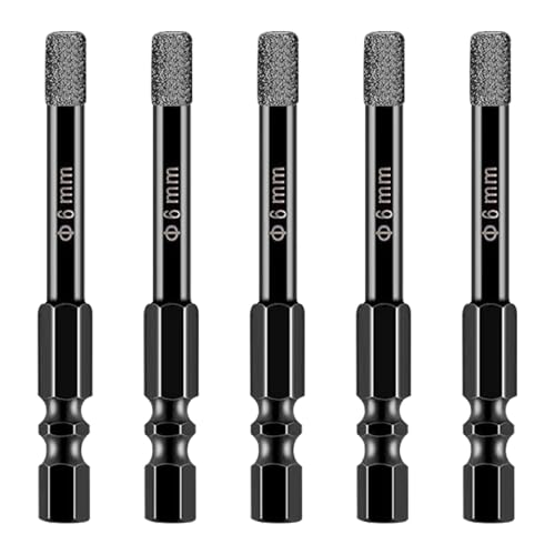 【送料無料】TVETE 六角軸 陶器穴あけドリル 真空 ダイヤモンドコアドリル ドライダイヤモンドドリルビ..