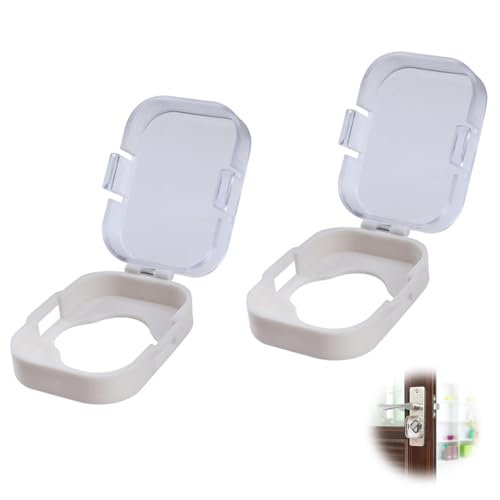 【送料無料】EsiFare 鍵穴カバー 防犯 2個セット キーカバー 玄関 サムターンカバー ドア 鍵 ドアロッ..