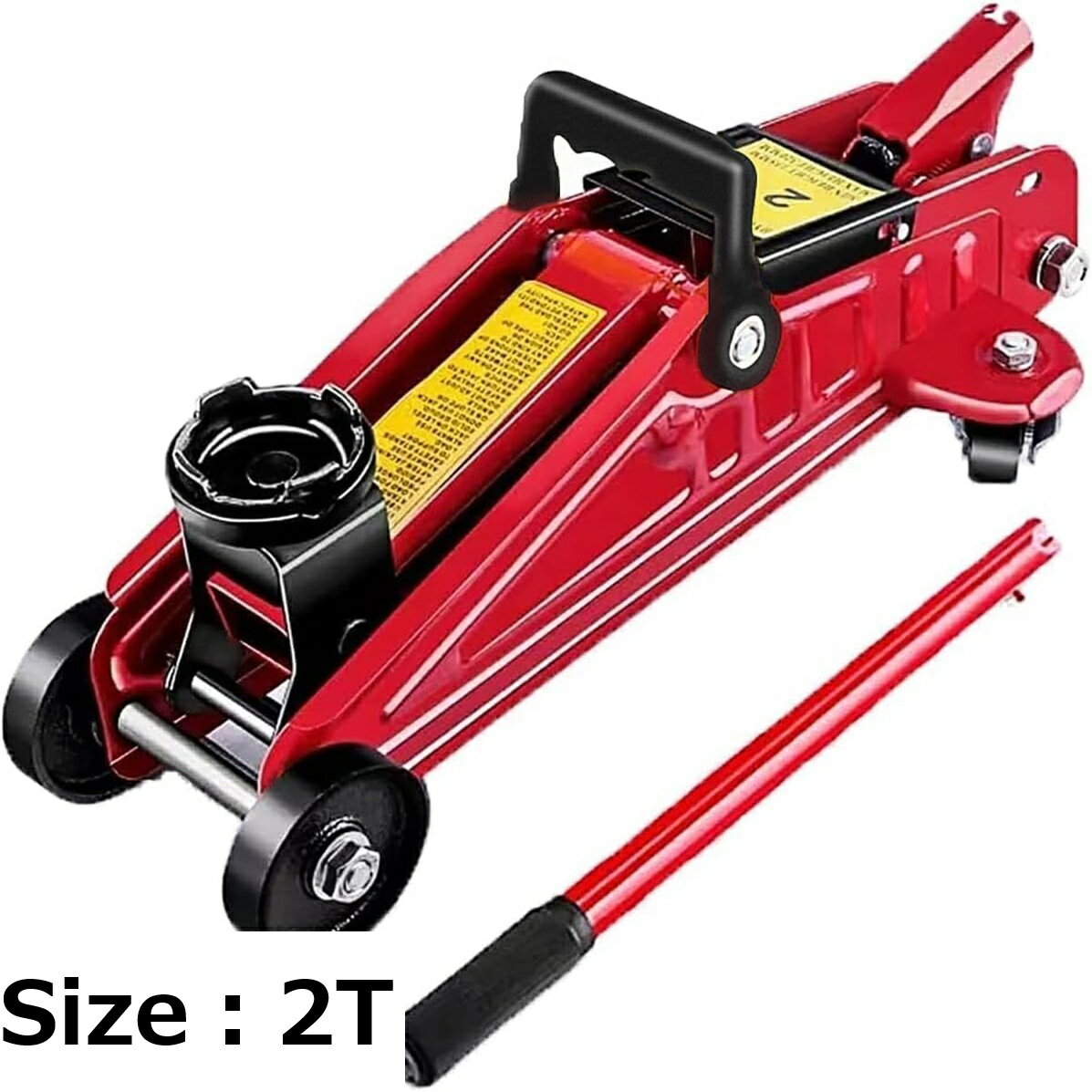 【送料無料】Batone 油圧ジャッキ 2T/2.5T/6T フロア・ボトルタイプ 車整備 ローダウン対応 作動油入り..