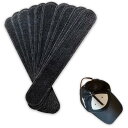 【送料無料】DELUXEFOX 帽子よごれ防止テープ 襟汚れガードテープ 50枚セット 使い捨て汗取りパッチ 汗吸収パッドの裏地が付いた帽子 粘着式襟パッド 汗...