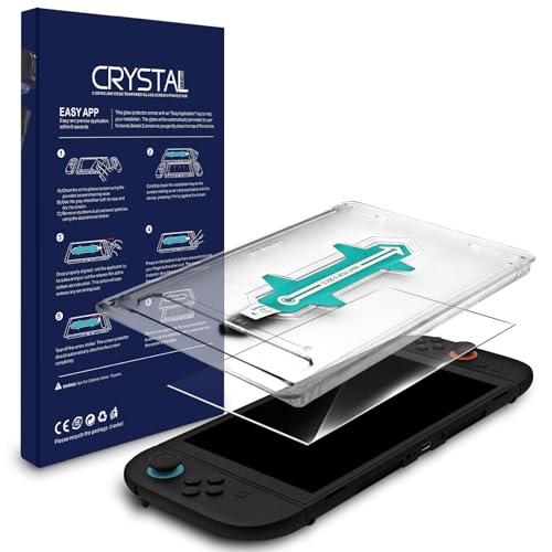 【送料無料】ONETIAOLONG Switch 2 保護フィルム【1枚入り】自動貼り付けキット付き 10H硬度ガラス 全面保護 スイッチ 2 強化ガラスフィルム 対応 99%高透過率 貼り付け簡単 指紋防止 撥油撥水 高光沢 飛散防止