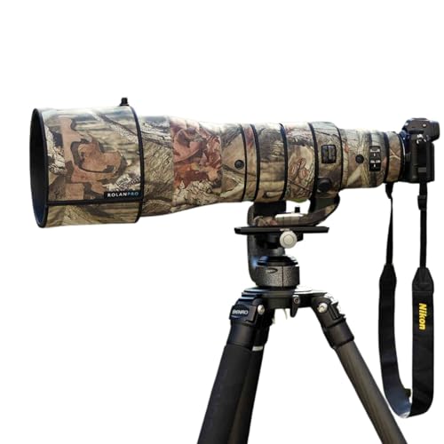 【送料無料】ROLANPROレンズキャモフラージュコートカバー、ニコンNIKKOR Z 600mm f/4 TC VR S対応レイ..