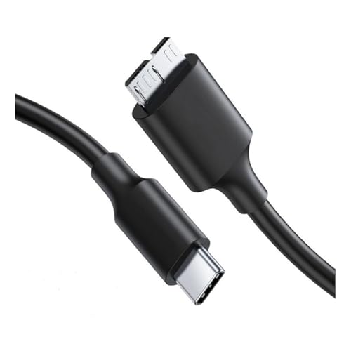 【送料無料】USB C to Micro B 3.0 ケーブル 5Gbps高速データ転送 外付けhddケーブル マイクロB変換ケーブル 外付けHDD/SSD ハードドライブ/Galaxy S5 Note 3/MacBook Pro/カメラなどに対応 B変換ケーブル