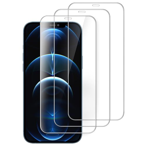 【送料無料】JETech iPhone 用全面保護フィルム 9H強化ガラスフィルム ケースに干渉なし HDクリア