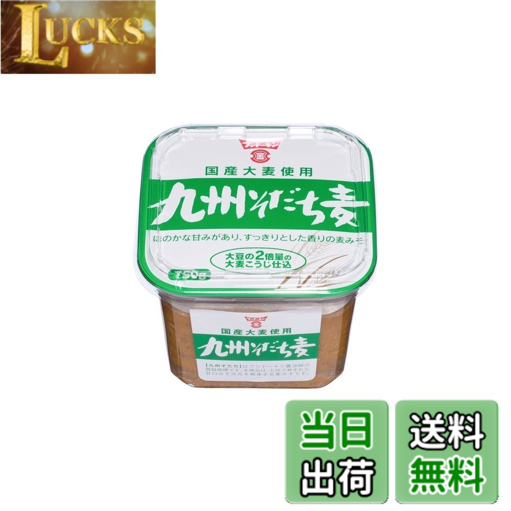樂天商城 - 【送料無料】フンドーキン油 九州そだち麦みそ 750g サイズ：750gx1個