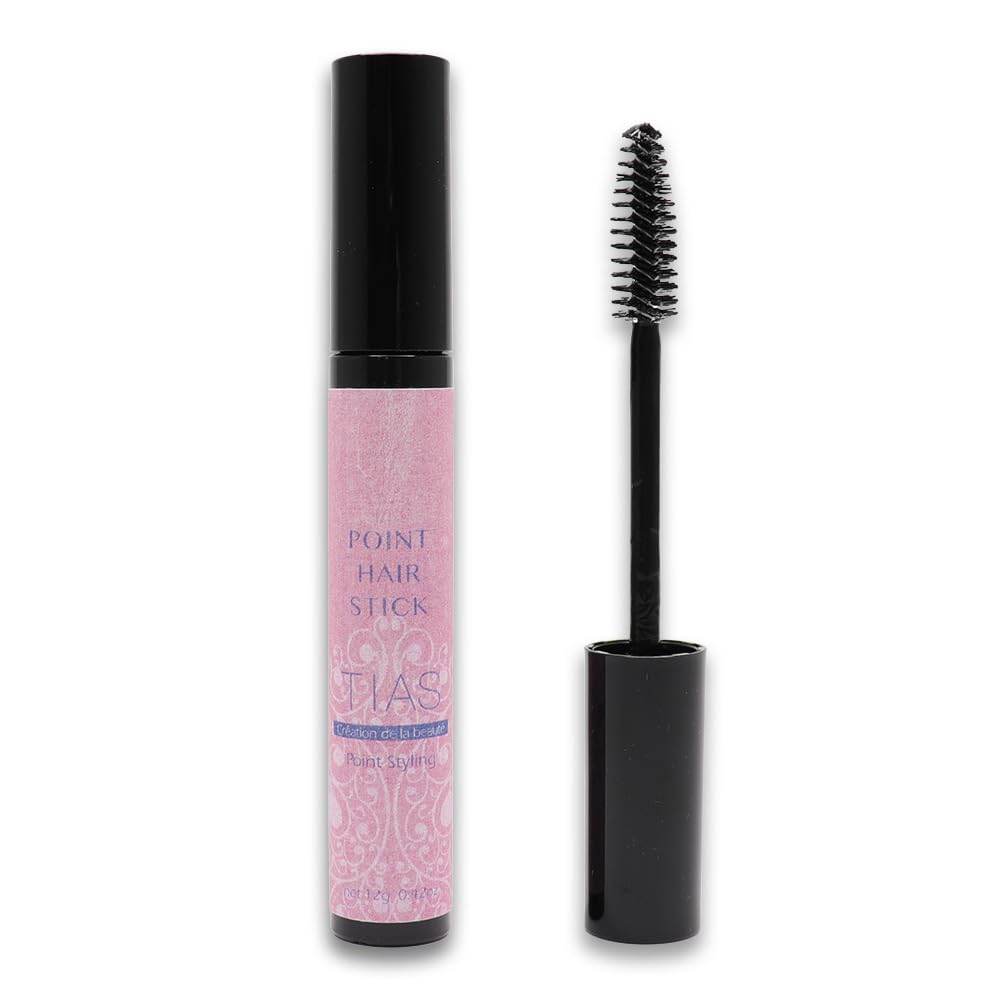 【送料無料】TIAS ポイントへアスティック アホ毛直し リペアブラシ ヘアジェルスタイリング剤 12g 色..