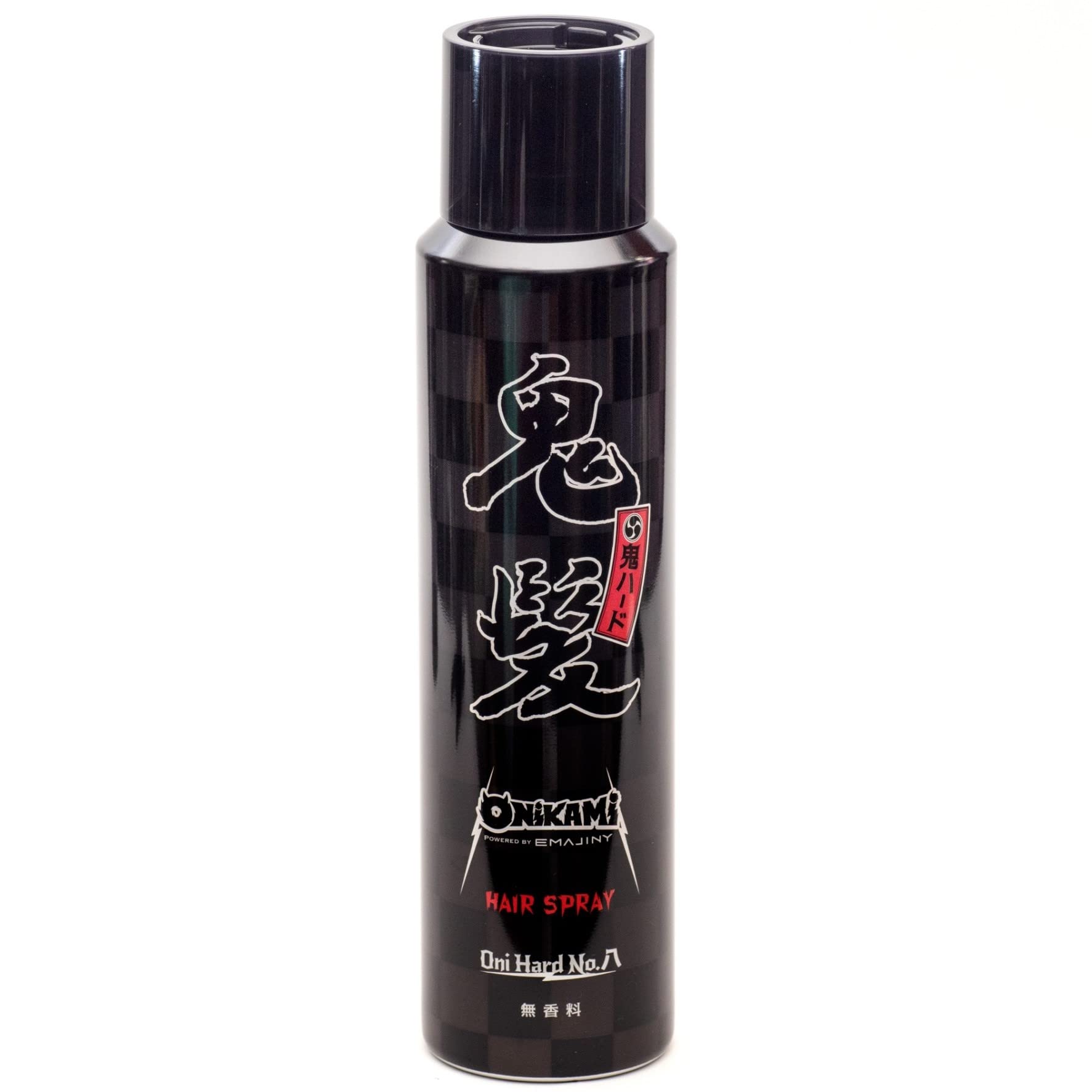 【送料無料】鬼髪ヘアスタイリングスプレーNo.8 黒鬼 250g 鬼ハード！【無香料】【日本製】 サイズ：250グラム