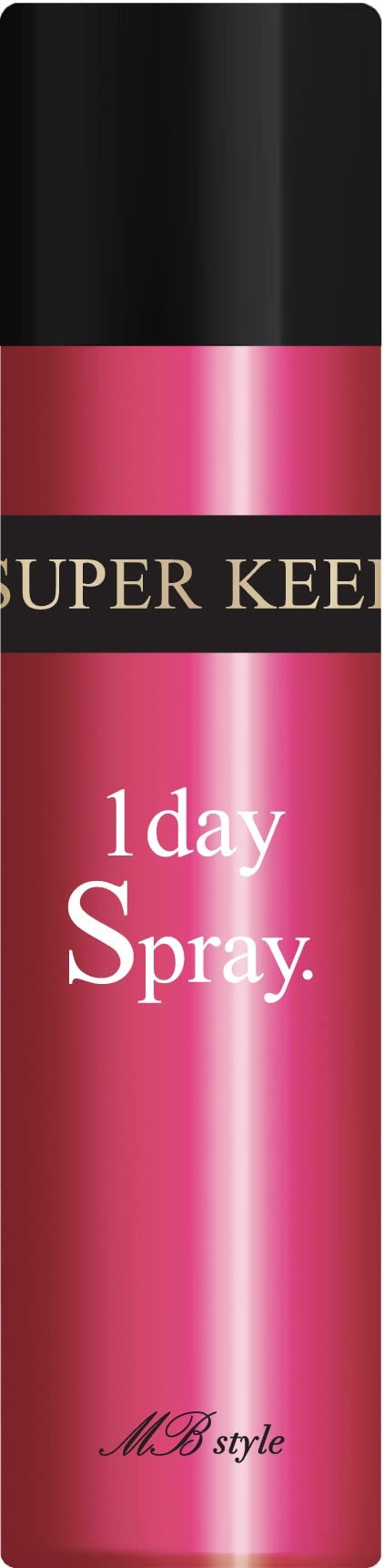 【送料無料】MBスタイル スーパーキープスプレー スタイリングスプレー 色：レッド、サイズ：50g