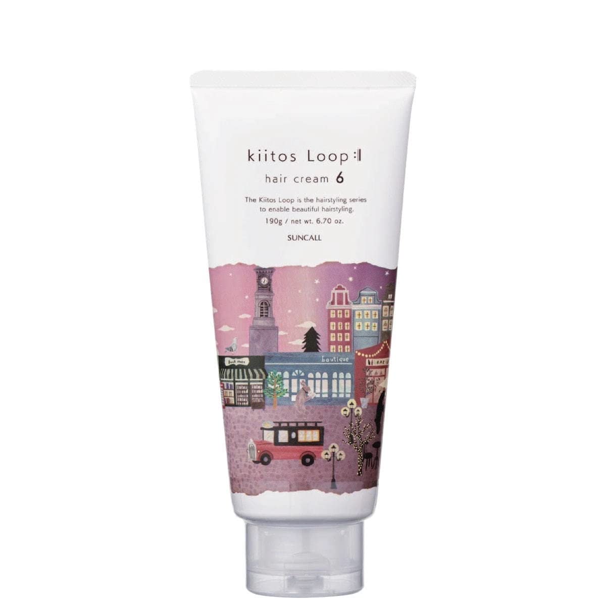 【送料無料】キートス ループ ヘアクリーム 6 色：1個、サイズ：190g×1個