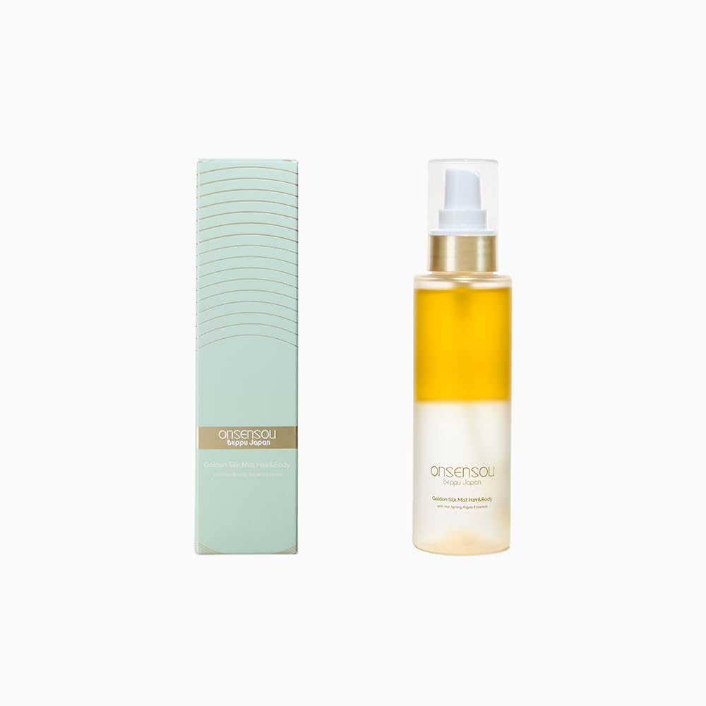 【送料無料】ONSENSOU ゴールドミストHair＆Body 95ml ミスト ヘアオイル うねり サロン専売 縮毛矯正 ..