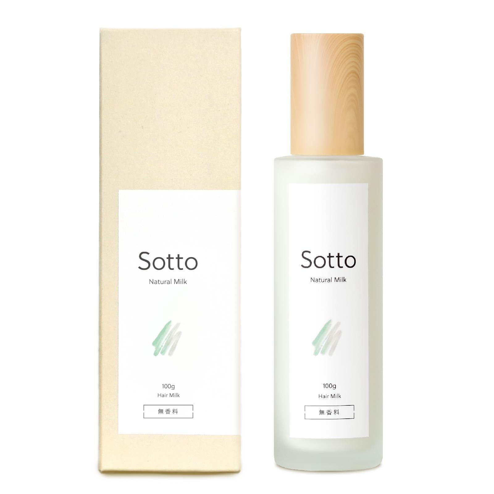 【送料無料】Sotto ヘアオイル ヘアミスト ヘアミルク 色：ヘアミルク、サイズ：100グラム