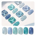 【送料無料】GAOY ジェルネイル 6色セット カラージェル シアーカラー UV・LED対応 ソークオフジェル セルフネイル 色:シーブルー