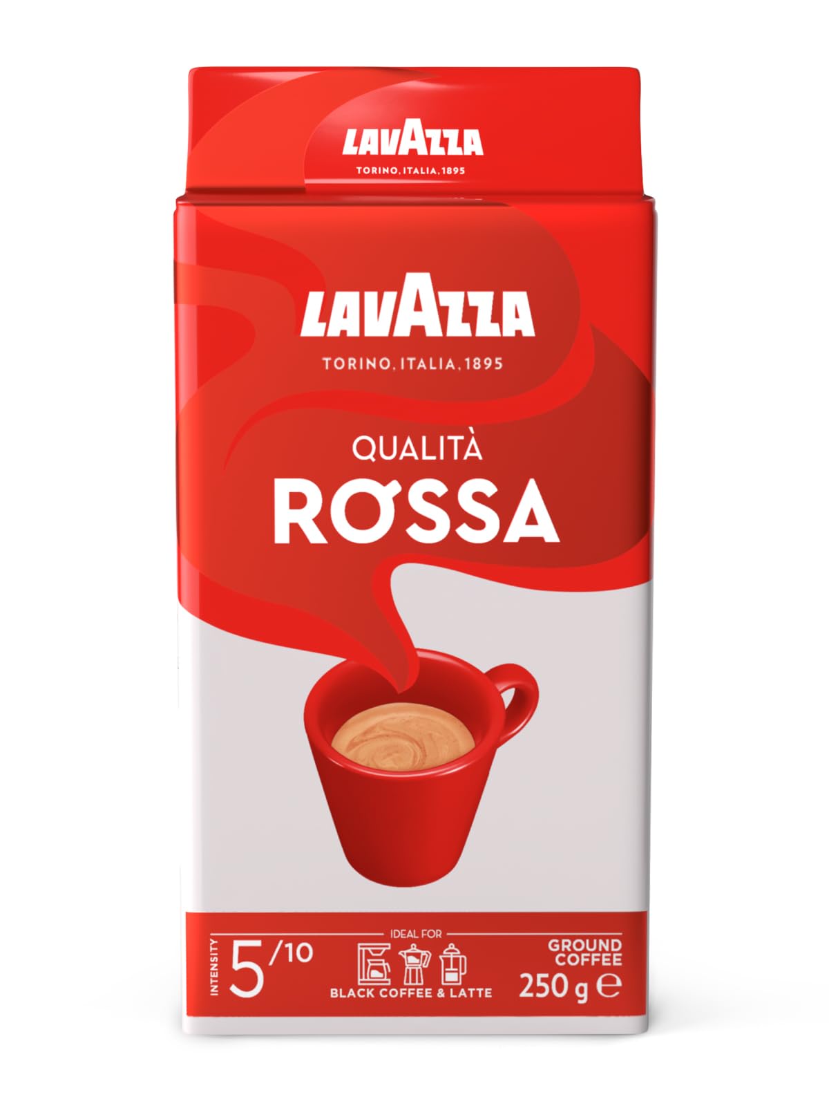 【送料無料】LAVAZZA (ラバッツァ) クオリタ・ロッサ 【粉】 250g レギュラーコーヒー ドリップ フィル..
