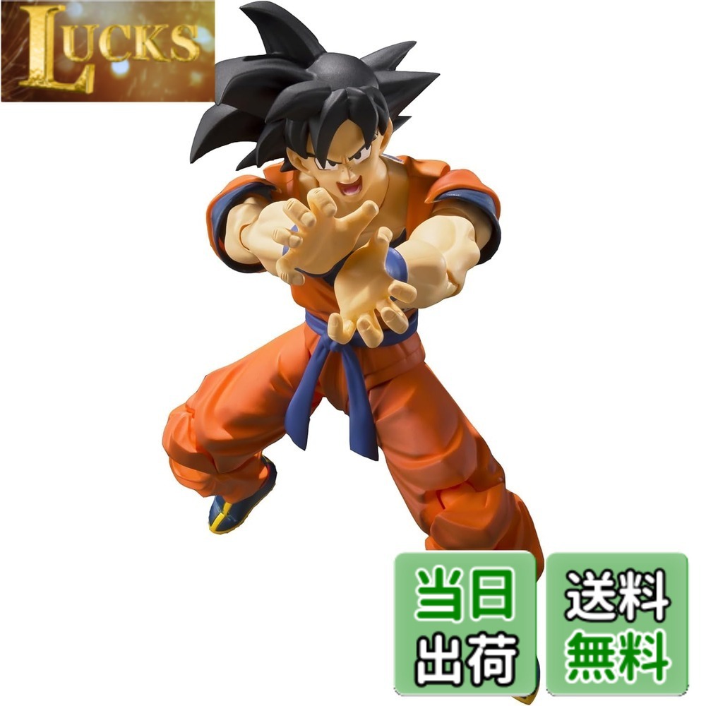 樂天商城 - 【送料無料】TAMASHII NATIONS S.H.フィギュアーツ ドラゴンボール 孫悟空-地球育ちのサイヤ人- 約140mm ABS&PVC製 塗装済み可動フィギュア 色：ダークグレイ、サイズ：1個 (x 1)