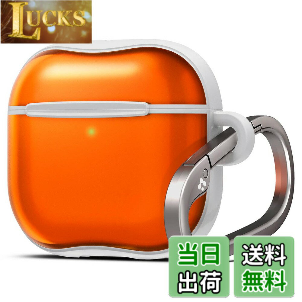 【送料無料】Spigen Airpods 第4世代 ケース AirPods 4 ケース TBU 半透明 ワイヤレス充電 対応 スリム 軽量 耐衝撃 クラシック・...