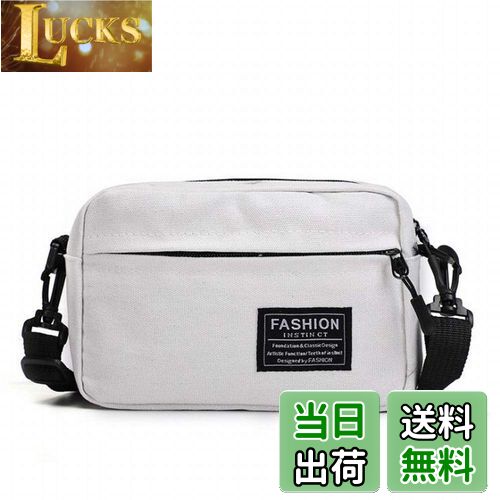 【送料無料】[Beatus] 長財布も入る！ キャンバス コンパクト ショルダー バッグ ミニ ショルダーバッ..