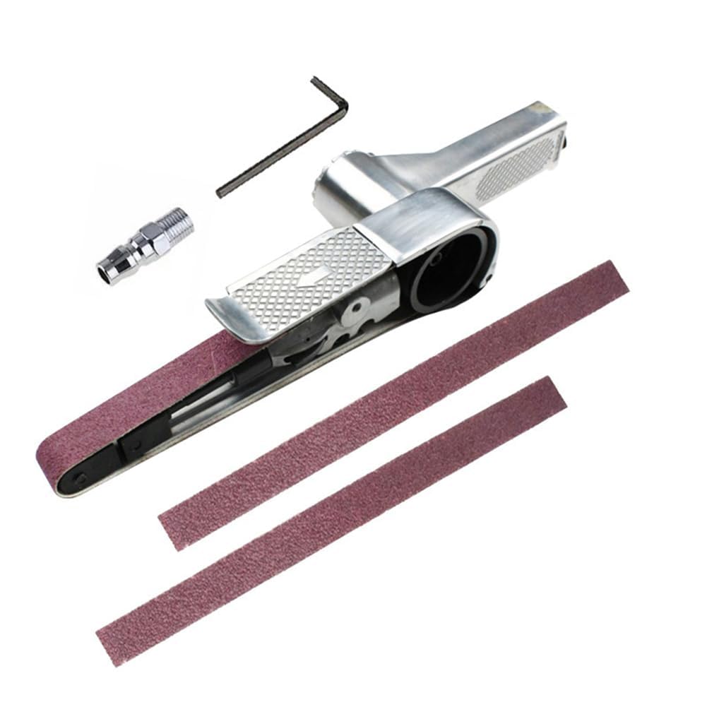 【送料無料】YWHWLX 空気圧ベルトサンダー エアーベルトサンダーポリッシャー 16000rpm 研磨ツール エ..