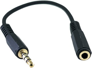 【送料無料】CNCTWO(コネクトツー) 3.5mm4極 極性変換ケーブル カーナビ CTIA(パイオニアに多い結線)⇔パナソニック4極配線 相互変換 C2435CT015