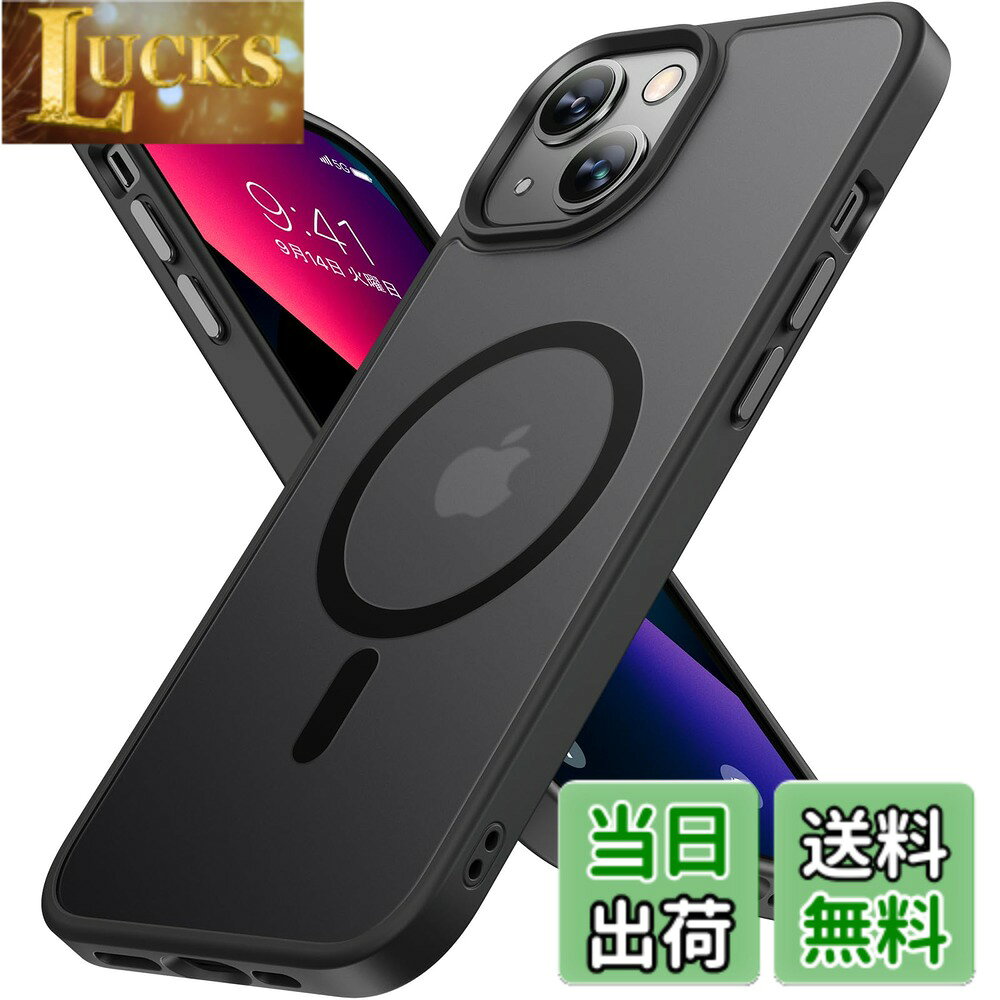 【送料無料】Miracase iPhone 13 ケース【MIL米軍規格】耐衝撃 傷防止 指紋防止 黄...