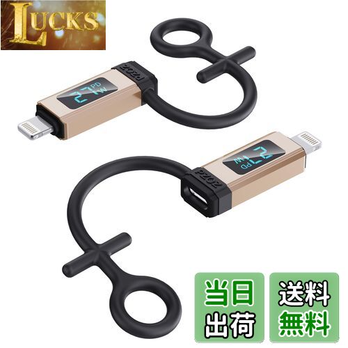 【送料無料】PZOZ (2個セット)Typec Lightning 変換 タイプc ライトニング 変換 PD 27W急速充電 出力ディスプレイ iPhone 変換アダプタ USB ライトニング 変換 USB Lightning 変換器