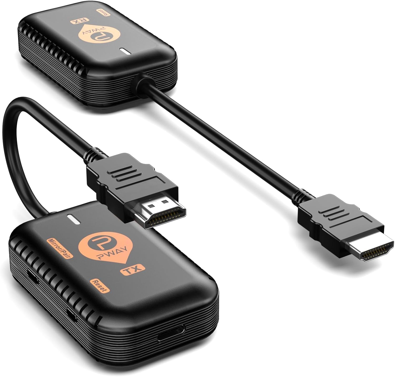 小型ワイヤレスHDMI 収納に便利 無線化 送受信機セット HDMI 無線 30m安定転送距離 1080P/5Ghz WIFI&設定不要 映像音声同期出力 TV/PC/Mac/Laptop/Window/カメラ/監視カメラなど対応…