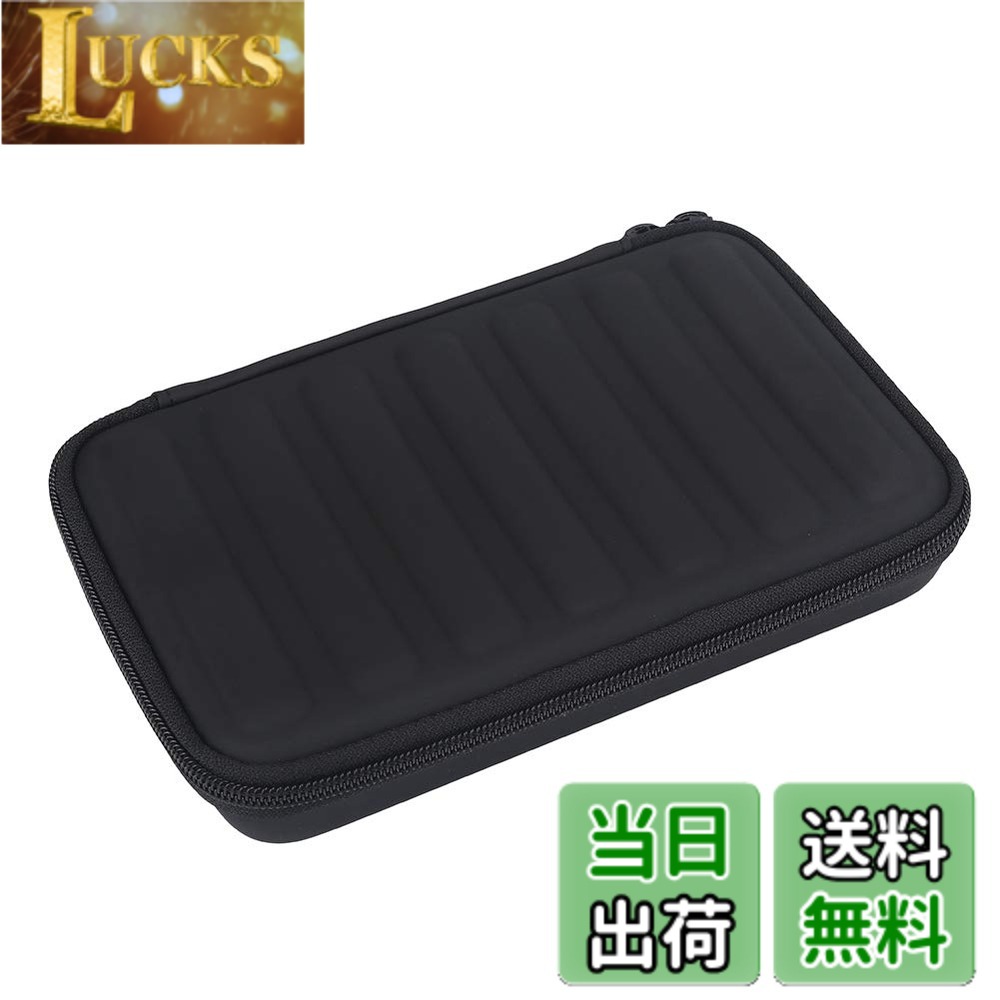 【送料無料】Alomejor ハーモニカケース PU 7本入れ 10ホールハーモニカ用 収納ケ...