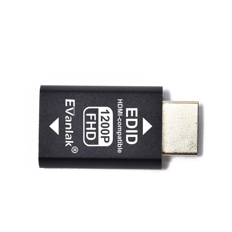 【送料無料】EVanlak(イヴァンラック) HDMI EDIDエミュレーター パススルー 第3世...