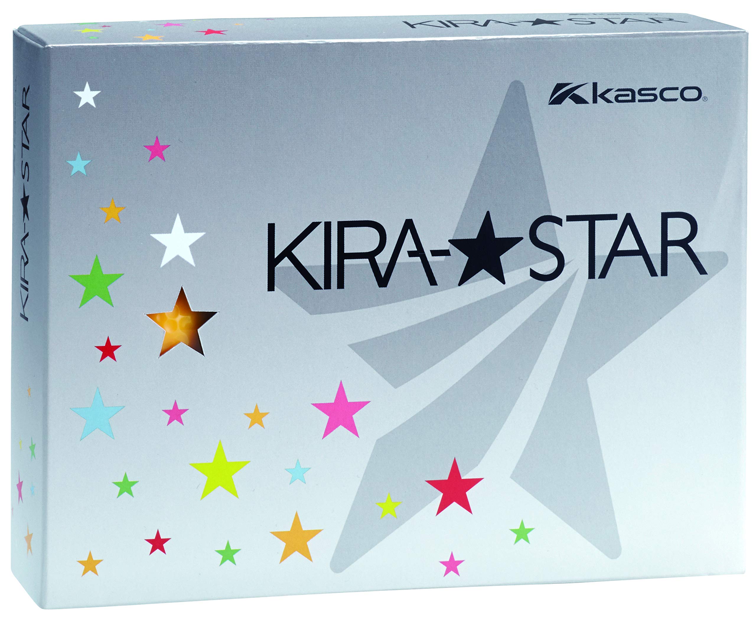 【送料無料】キャスコ(Kasco) ゴルフボール KIRA STAR2 キラスター2N オレンジ ダース