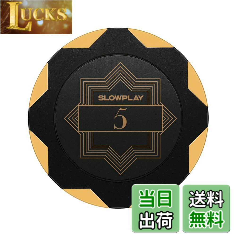 【送料無料】SLOWPLAY Nashクレイポーカーチップ 14g 重量感あるクレイチップ 40mm 大きめ 50枚入り $5