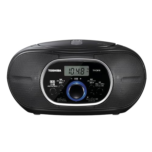 【送料無料】TOSHIBA(東芝) CDラジオ Bluetooth搭載 横型コンパクト TY-CW10(K) ブ...