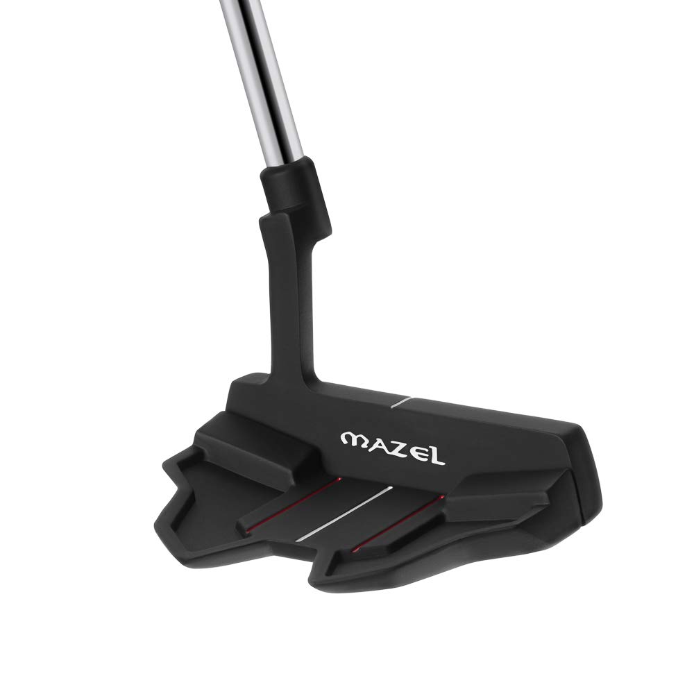 【送料無料】MAZEL (マゼル) パター ゴルフクラブ メンズ 右用 ヘッドカバー付き (...
