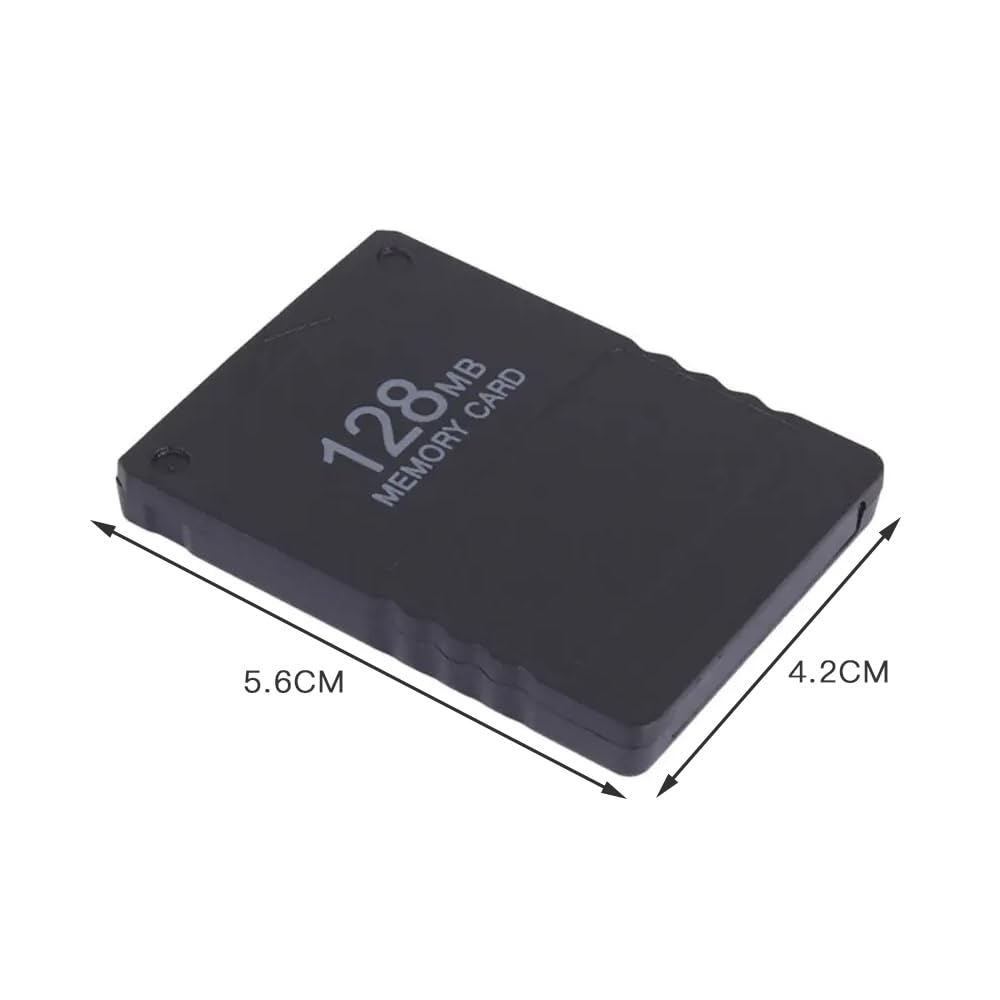 LUCKSの【送料無料】PS2専用メモリーカード 8/128/256MB選択可能 大容量 PS2シリーズ通用 ゲームアーカイブ用 色：128MB｜アングル2