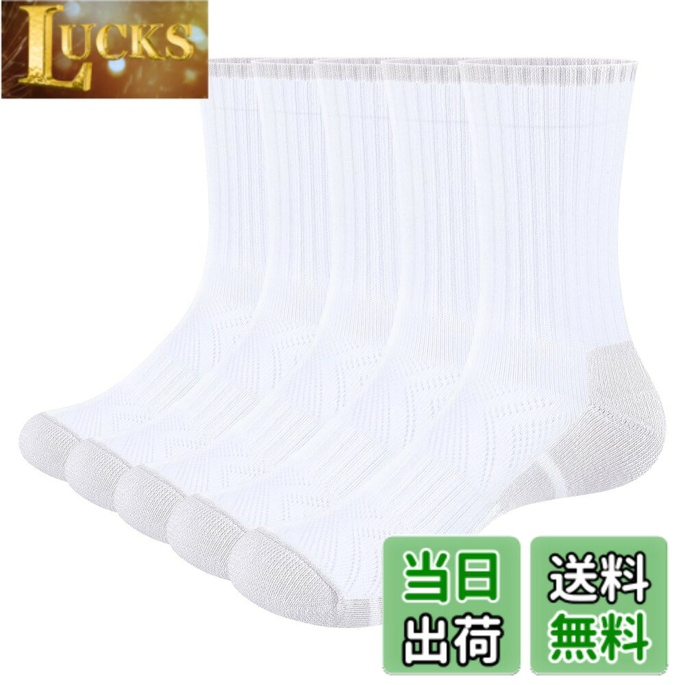 商品情報商品の説明主な仕様 人気の綿素材レディースソックス、柔らか肌触りで着用感抜群、通気性良好、夏も冬もムレにくく長時間履いても快適です。足裏厚手クッション設計、衝撃吸収力に優れ、足元の疲れを抑え、スポーツ時の足の負担をしっかり軽減します。高い通気性のメッシュ構造: 通気性のために設計されたメッシュデザインは、運動中の足からの熱と水分の分散を促進し、足をドライな状態に保ちます。高機能吸汗速乾仕様、運動時の汗を瞬時に吸い取り拡散、いつでもサラサラな履き心地をキープできます。高い防臭効果を備え、長時間外出や運動しても嫌な足臭いを抑え、清潔な状態を維持します。万能マルチシーン対応、テニスソックス・フィットネスソックス・トレーニングソックスとしてはもちろん、通勤ソックス・作業用ソックス・普段履きカジュアルソックスとしても大活躍します。