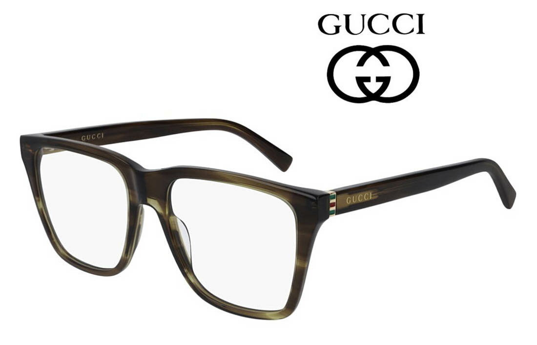 GUCCI(グッチ) メガネフレーム ハバナ色 品番GG0452O-004 2020年新作 高級ブランド メンズ レディース【眼鏡サングラス専門店クリエンテ】