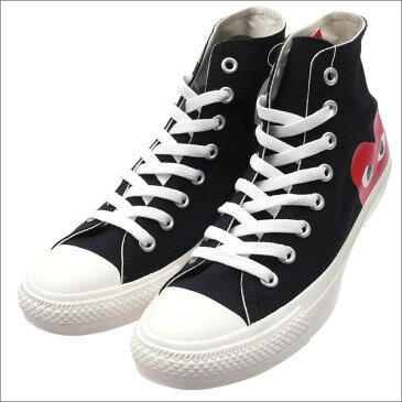 PLAY COMME des GARCONS プレイ コムデギャルソン x CONVERSE コンバース ALL STAR HI PCDG オールスター シューズ スニーカー BLACK 291002210241x【新品】 フットウェア