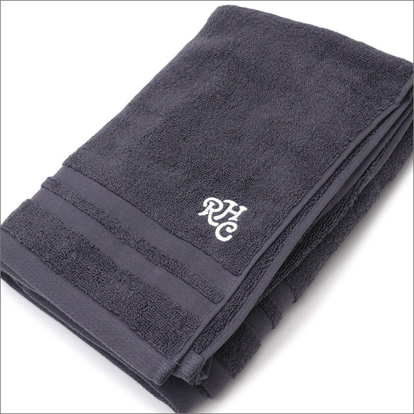 楽天CliffEdgeR正規品・本物保証 ロンハーマン RHC Ron Herman STORE LOGO BATH TOWEL バスタオル BLACK 290004410011x【新品】 グッズ