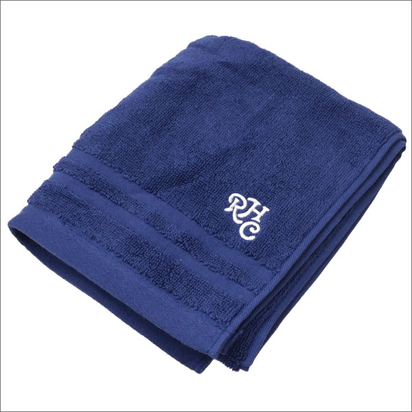 ロンハーマン 小物 メンズ 正規品・本物保証 ロンハーマン RHC Ron Herman STORE LOGO FACE TOWEL フェイスタオル NAVY 290004411017x【新品】 グッズ