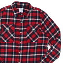 【数量限定特別価格】 ダブルタップス WTAPS 15AW VATOS L/S 02 SHIRT 長袖シャツ RED レッド メンズ Mサイズ 2015A/W 【中古】116002842043 TOPS (W)TAPS