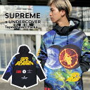 【数量限定特別価格】 新品 シュプリーム SUPREME x UNDERCOVER アンダーカバー x Public Enemy Taped Seam Parka ジャケット MULTI トリプルコラボ 別注 限定 入手困難 OUTER