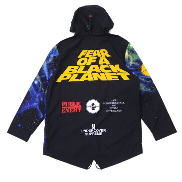 シュプリーム SUPREME x UNDERCOVER アンダーカバー x Public Enemy Taped Seam Parka ジャケット MULTI 230001076039+【新品】 OUTER