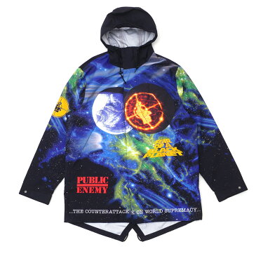 シュプリーム SUPREME x UNDERCOVER アンダーカバー x Public Enemy Taped Seam Parka ジャケット MULTI 230001076039+【新品】 OUTER