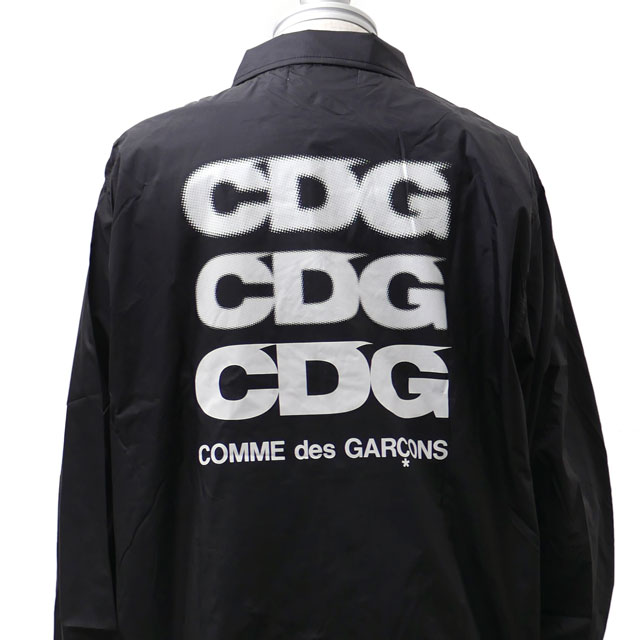 正規品 本物保証 CDG シーディージー COACH JACKET コーチジャケット BLACK 225000377051x【新品】 COMME des GARCONS コムデギャルソン OUTER