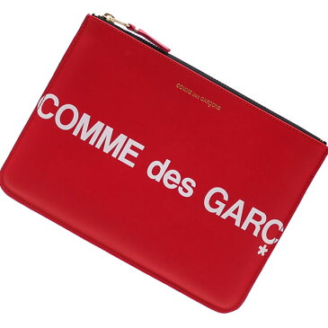 新品 コムデギャルソン COMME des GARCONS Huge Logo Pouch クラッチバッグ ポーチ RED レッド 赤 メンズ レディース 288001196013 グッズ 39ショップ