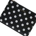 KiE{ۏ Vi RfM\ Wallet COMME des GARCONS POLKA DOTS PRINTED Pouch Nb`obO |[` BLACKubN  Y fB[X ObY