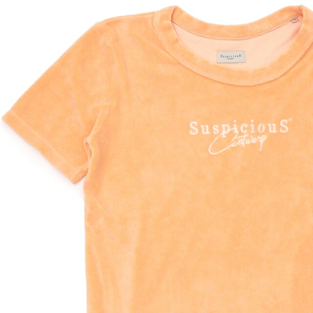  新品 サスピシアス アントワープ SuspiciouS Antwerp The Vintage Towel T-Shirt パイル Tシャツ ORANGE オレンジ ユニセックス 半袖Tシャツ