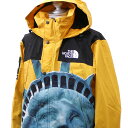 シュプリーム 【数量限定特別価格】 新品 シュプリーム SUPREME x ザ ノースフェイス THE NORTH FACE Statue of Liberty Mountain Jacket マウンテン ジャケット YELLOW イエロー メンズ OUTER